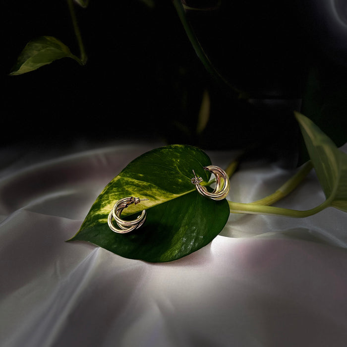 "Soft Life" Gold Earrings