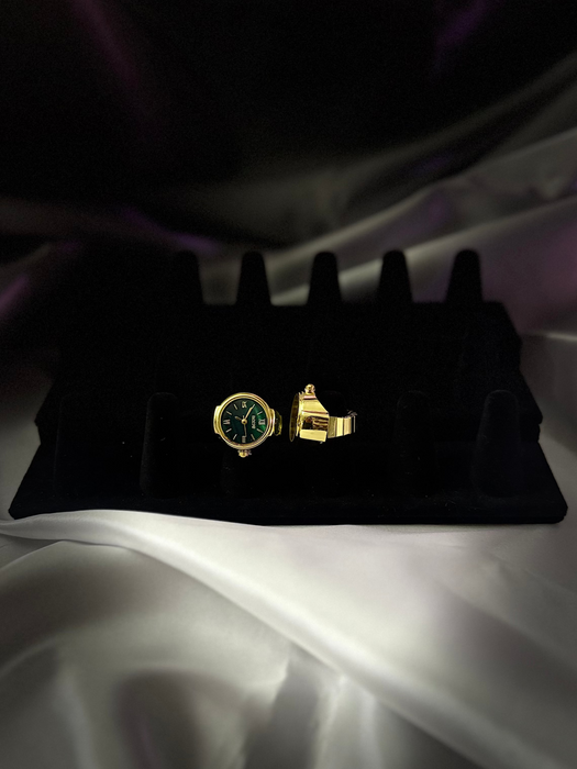 "Golden Hour" Watch Ring