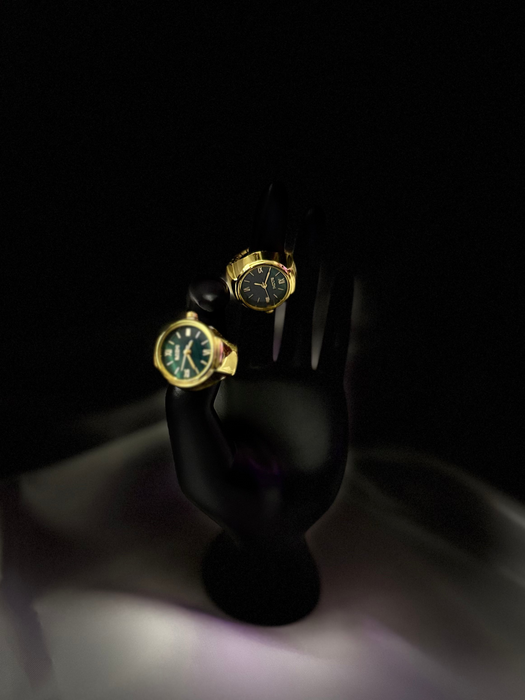 "Golden Hour" Watch Ring